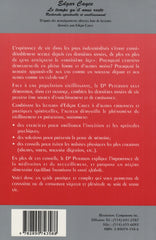 CAYCE, EDGAR. Edgar Cayce, La sagesse du Nouvel Âge : Le temps qu'il nous reste - Recherche spirituelle et vieillissement