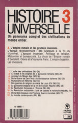 GRIMBERG, CARL. Histoire universelle - Tome 03 : L'empire romain et les grandes invasions