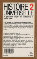 GRIMBERG, CARL. Histoire universelle - Tome 02 : La Grèce et les origines de la puissance romaine