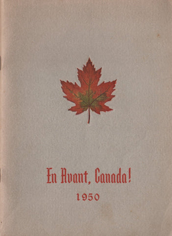 WOODLEY, E.C. En avant, Canada ! : Légendes Canadiennes