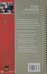 Collectif. Vins Et Portos - Carnet De Dégustation Livre