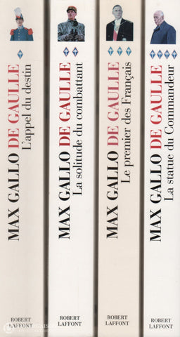 Gaulle Charles De. De Gaulle (Complet En 4 Volumes + L’album Gaulle) Livre