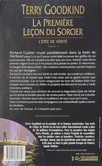 Goodkind Terry. Épée De Vérité (L’) - Tome 01: La Première Leçon Du Sorcier Livre