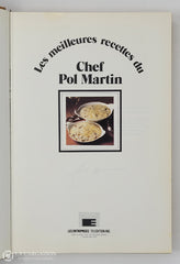 Martin Pol. Meilleures Recettes Du Chef Pol Martin (Les) - Volume 01 Livre