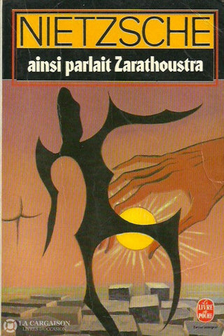 Nietzsche Friedrich. Ainsi Parlait Zarathoustra D’occasion - Bon Livre