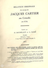 Pouliot J. Camille. Grande Aventure De Jacques Cartier (La) Livre