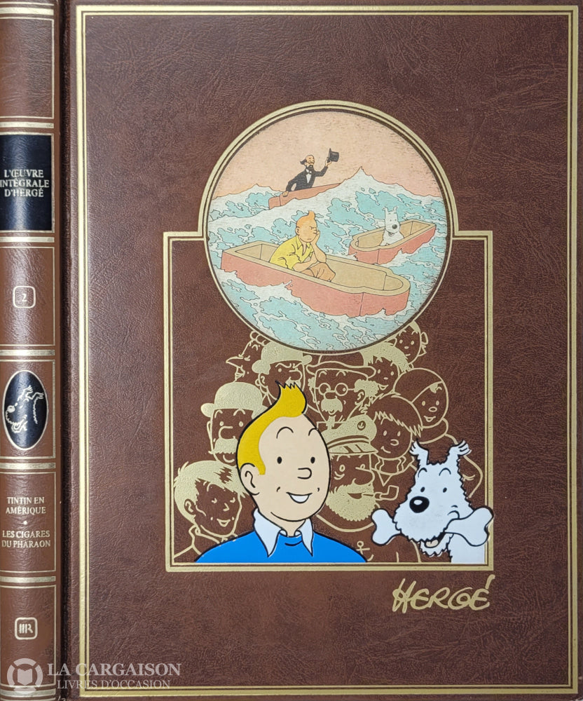 Tintin (Casterman-Rombaldi). Oeuvre Intégrale De Hergé (L’) - Volume 02 D’occasion Très Bon Livre