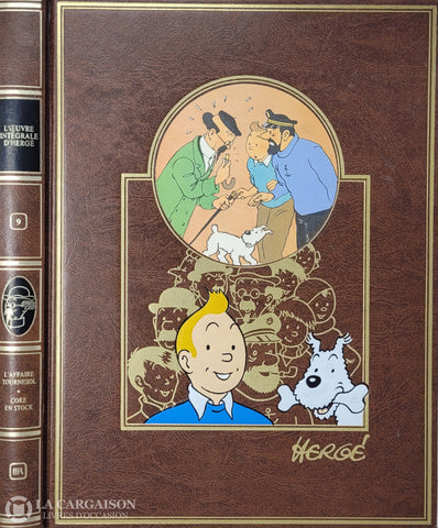 Tintin (Casterman-Rombaldi). Oeuvre Intégrale De Hergé (L’) - Volume 09 D’occasion Très Bon Livre