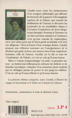 Voltaire. Candide Livre