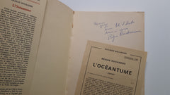 DUCHARME, REJEAN. Océantume (L') (Dédicacé)