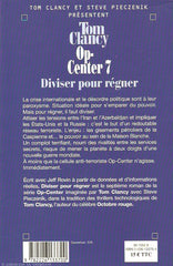 CLANCY, TOM. Op-Center - Tome 07 : Diviser pour régner