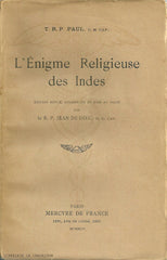 PERE PAUL. Énigme Religieuse des Indes (L')