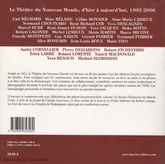 COLLECTIF. TNM (Le) : d'hier à aujourd'hui, 1992-2006