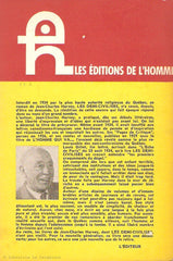 HARVEY, JEAN-CHARLES. Les Demi-civilisés