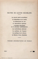 BACHELARD, GASTON. Nouvel esprit scientifique (Le)