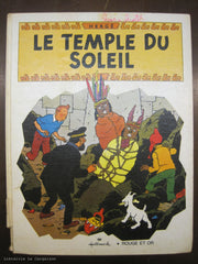 TINTIN. Pop-Hop - Un livre animé Tintin : Le Temple du soleil