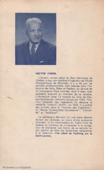 CIMON, HECTOR. Un siècle de Yachting sur le Saint-Laurent 1861-1964 : L'histoire du Yacht Club de Québec