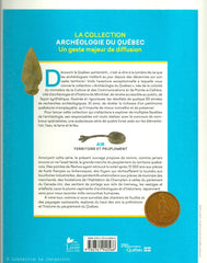 PINTAL-PROVENCHER-PIEDALUE. AIR : Territoire et peuplement (Collection: Archéologie du Québec)