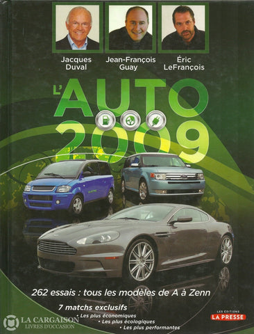 Auto (L). Lauto 2009 Livre