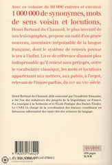 Bertaud Du Chazaud Henri. Dictionnaire De Synonymes Et Mots Sens Voisin - Édition 2003-2004 Livre