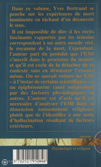 Bertrand Yves. Expériences De Mort Imminente (Les) - Tome Iii:  Emi Purification Et Illumination