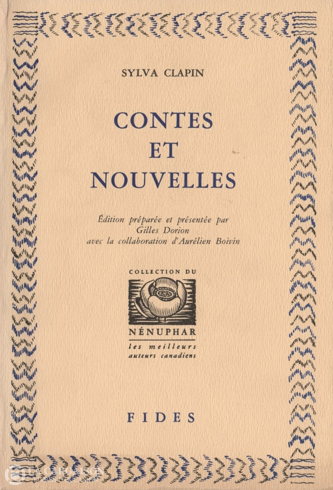 Clapin Sylva. Contes Et Nouvelles Livre