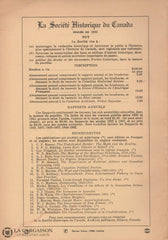 Collectif. Revue Dhistoire De Lamérique Française - Numéro Spécial:  Cent Ans 1867-1967 (Vol. Xxi No