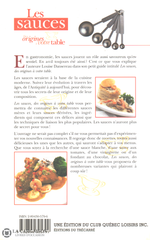 Dansereau Louise. Sauces (Les) - Des Origines À Votre Table:  Petite Histoire Des Sauces Astuces Et