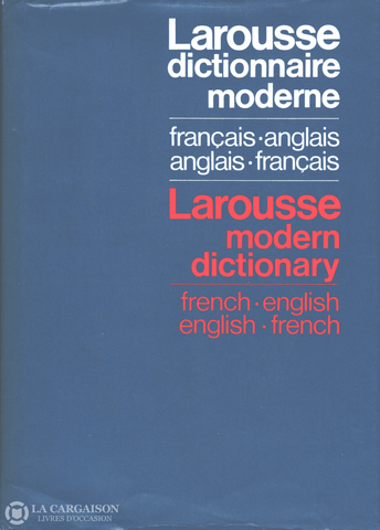 Dubois Marguerite-Marie. Larousse Dictionnaire Moderne Français-Anglais / Anglais-Français (Larousse