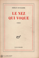 Ducharme Rejean. Nez Qui Voque (Le) Livre