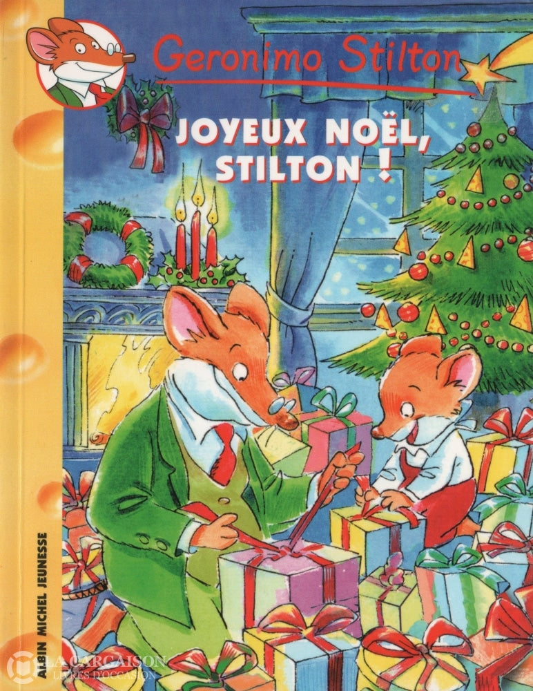 Geronimo Stilton. Tome 16:  Joyeux Noel Stilton! Livre