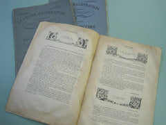 LOTI, PIERRE. Journal intime publié par son fils Samuel Viaud (1882-1885), Fascicules 1, 2 & 3 (complet). La Petite Illustration, revue hebdomadaire. No 399, 400 & 401. 15, 22 & 29 septembre 1928.