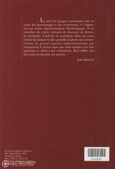 Lacoursiere Jacques. Histoire Populaire Du Québec - Tome 04:  De 1896 À 1960 Livre