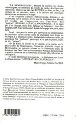 PACERE, TITINGA FREDERIC. Langage des tam-tams et des masques en Afrique (Bendrologie). Une littérature méconnue.