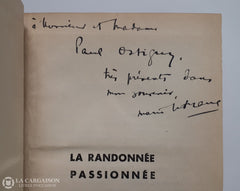 Le Franc Marie. Randonnée Passionnée (La) (Dédicacé) Livre