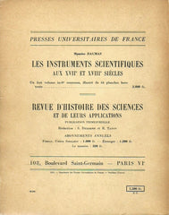 COLLECTIF. Léonard de Vinci & l'expérience scientifique au seizième siècle. Paris, 4-7 juillet 1952.