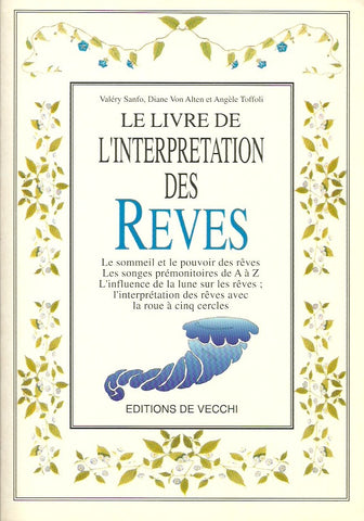 SANFO, VALERY. Le livre de l'interprétation des rêves