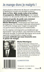 MONTIGNAC, MICHEL. Je mange donc je maigris !