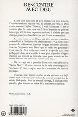 Maurin Daniel. Rencontre Avec Dieu Livre