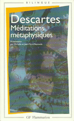 DESCARTES, RENE. Méditations métaphysiques. Édition bilingue.