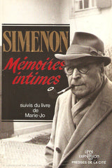 SIMENON, GEORGES. Mémoires intimes