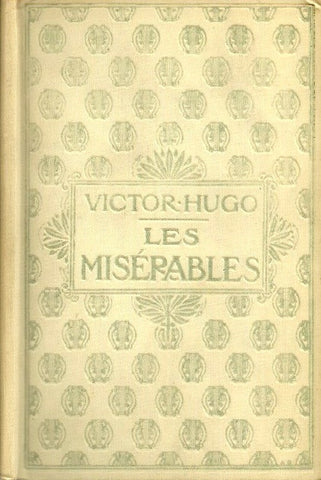 HUGO, VICTOR. Les misérables. 4 volumes.