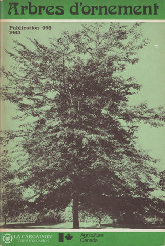 Oliver R.w. Arbres Dornement - Publication 995 Livre