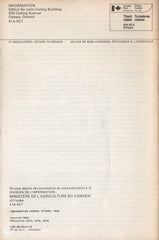 Oliver R.w. Culture Des Arbres Dornement Pour Les Jardins Canadiens (La) - Publication 994 Livre