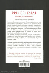 RICE, ANNE. Les Chroniques des vampires. Tome 11 : Prince Lestat