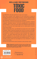 Reymond William. Toxic Food:  Enquête Sur Les Secrets De La Nouvelle Malbouffe Livre