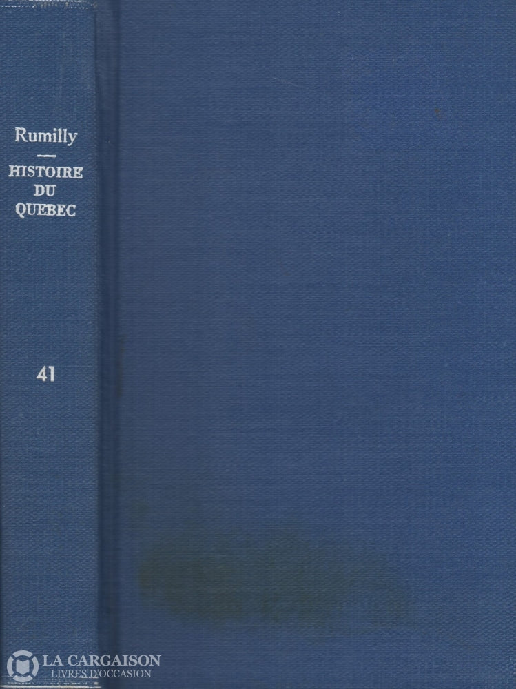 Rumilly Robert. Histoire De La Province Québec - Tome 41:  La Guerre 1939-1945 Duplessis Reprend Les