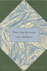 THOREAU, HENRY DAVID. The Maine Woods. A Week on the Concord and Merrimack Rivers. Civil Disobedience. Walden. Coffret: 4 volumes sous étui.